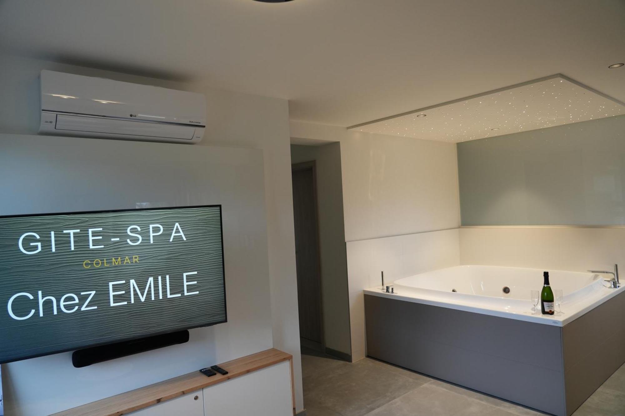 Gite Spa L'Atelier Emile - Spa Privatif - 5 Min Colmar Sainte-Croix-en-Plaine Ngoại thất bức ảnh