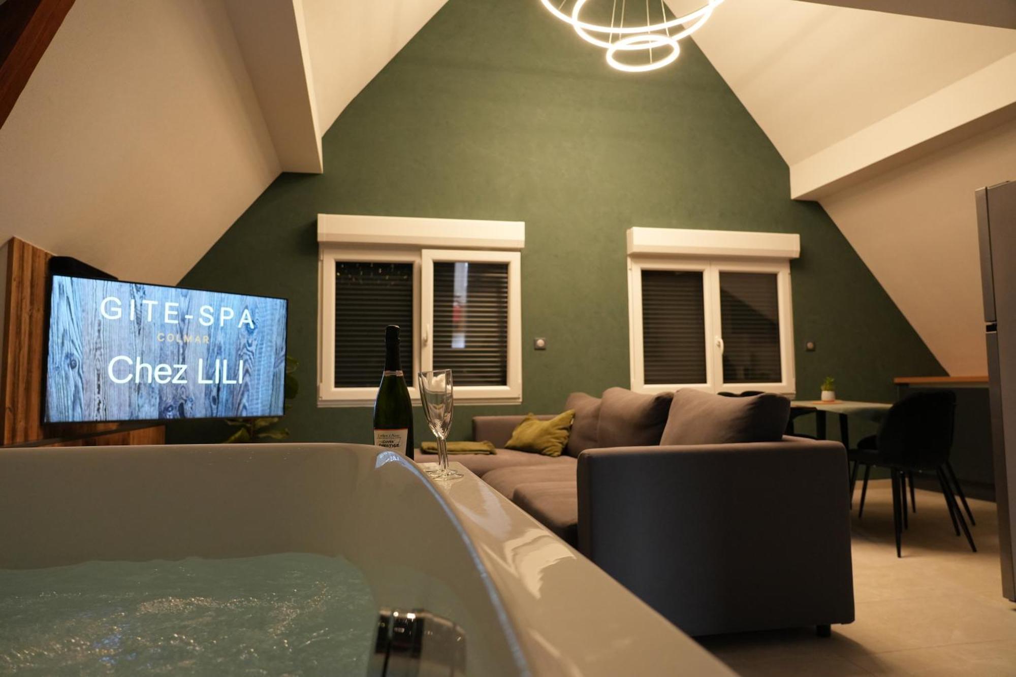 Gite Spa L'Atelier Emile - Spa Privatif - 5 Min Colmar Sainte-Croix-en-Plaine Ngoại thất bức ảnh